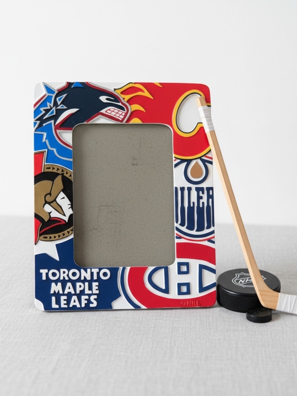 NHL Canadian Teams Collage Photo Frame